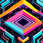**

"Abstract digital art showcasing the intersection of technology and creativity, featuring vibrant colors, geometric shapes, and subtle NFT blockchain patterns. AI-generated art influences, futuristic aesthetics."

**