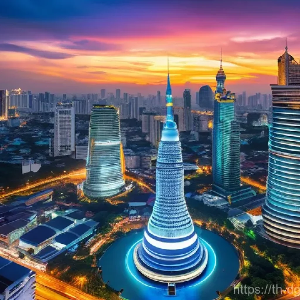디지털 자산의 가치 관련 법적 쟁점 - **Thai Digital Asset Regulation Landscape:**
A dynamic, futuristic image of Bangkok's skyline at...