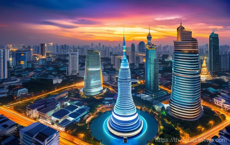 디지털 자산의 가치 관련 법적 쟁점 - **Thai Digital Asset Regulation Landscape:**
A dynamic, futuristic image of Bangkok's skyline at...